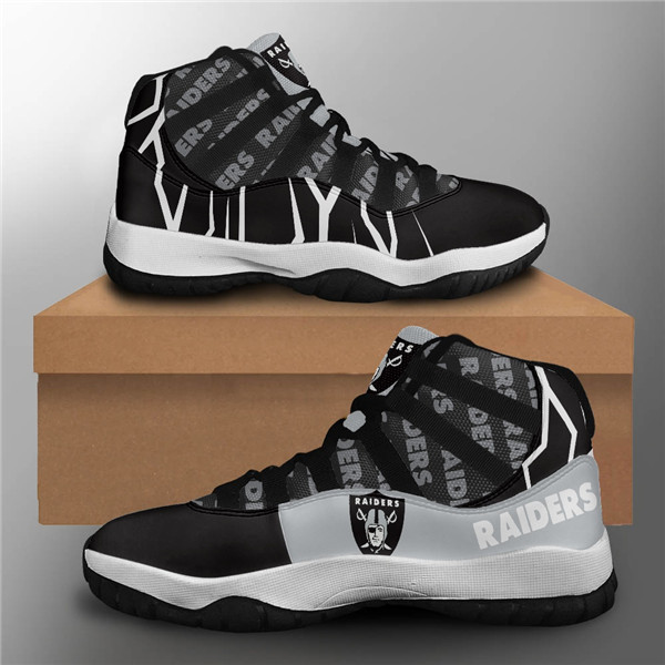 Men's Las Vegas Raiders Air Jordan 11 Sneakers 2002