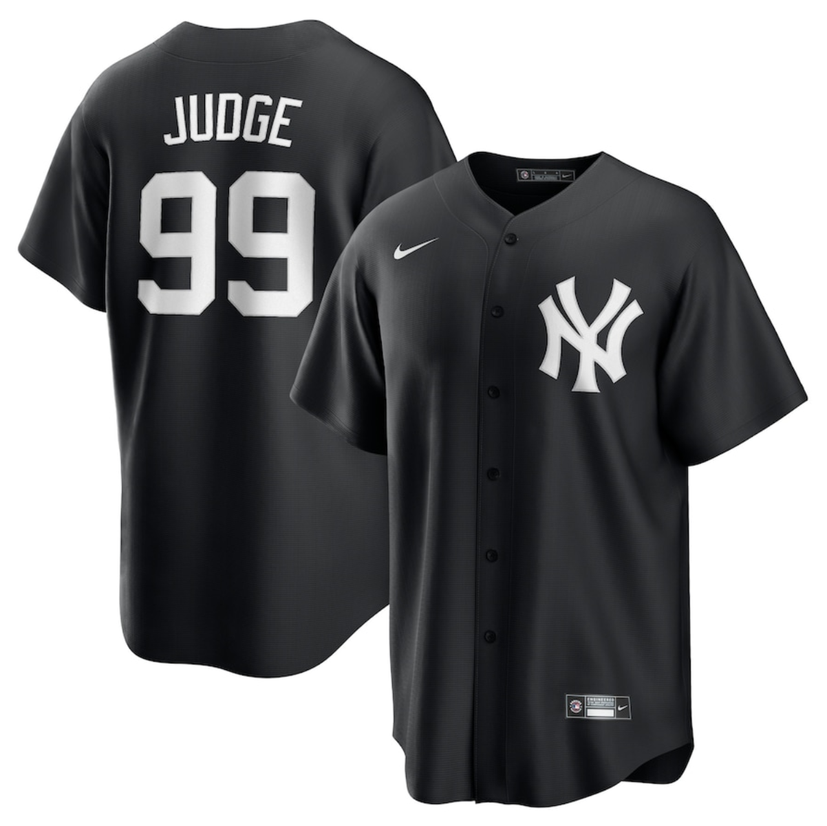 Men's New York Yankees #99 Aaron Judge Black Lights Out Limited Stitched Baseball Jersey Men's New York Yankees #99 Aaron Judge Black Lights Out Limited Stitched Baseball Jersey