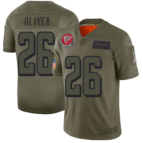 Nike Falcons #26 Isaiah Oliver Camo Youth Stitched NFL Limited 2019 Salute to Service Jersey Nike Falcons #26 Isaiah Oliver Camo Youth Stitched NFL Limited 2019 Salute to Service Jersey