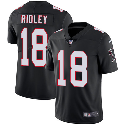 Nike Falcons #18 Calvin Ridley Black Alternate Youth Stitched NFL Vapor Untouchable Limited Jersey Nike Falcons #18 Calvin Ridley Black Alternate Youth Stitched NFL Vapor Untouchable Limited Jersey