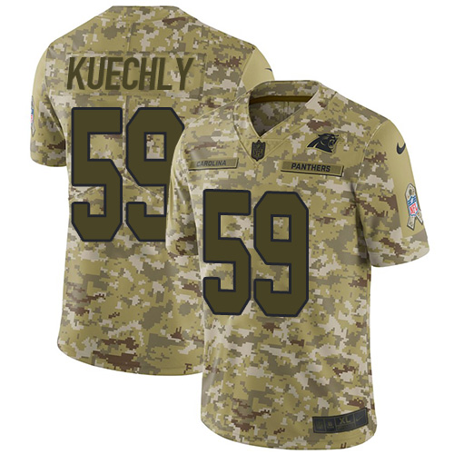 Nike Panthers #59 Luke Kuechly Camo Youth Stitched NFL Limited 2018 Salute to Service Jersey Nike Panthers #59 Luke Kuechly Camo Youth Stitched NFL Limited 2018 Salute to Service Jersey