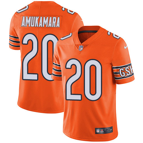 Nike Bears #20 Prince Amukamara Orange Youth Stitched NFL Limited Rush Jersey Nike Bears #20 Prince Amukamara Orange Youth Stitched NFL Limited Rush Jersey