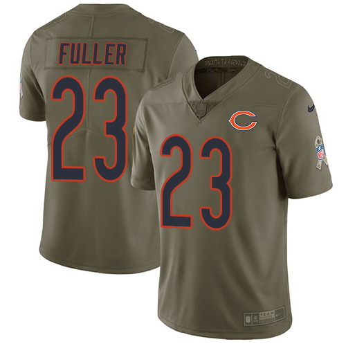 Nike Bears #23 Kyle Fuller Olive Youth Stitched NFL Limited 2017 Salute to Service Jersey Nike Bears #23 Kyle Fuller Olive Youth Stitched NFL Limited 2017 Salute to Service Jersey