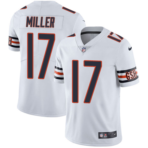 Nike Bears #17 Anthony Miller White Youth Stitched NFL Vapor Untouchable Limited Jersey Nike Bears #17 Anthony Miller White Youth Stitched NFL Vapor Untouchable Limited Jersey