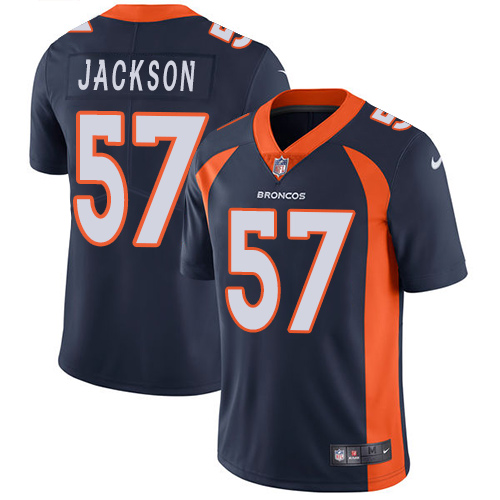 Nike Broncos #57 Tom Jackson Blue Alternate Youth Stitched NFL Vapor Untouchable Limited Jersey Nike Broncos #57 Tom Jackson Blue Alternate Youth Stitched NFL Vapor Untouchable Limited Jersey