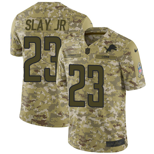 Nike Lions #23 Darius Slay Jr Camo Youth Stitched NFL Limited 2018 Salute to Service Jersey Nike Lions #23 Darius Slay Jr Camo Youth Stitched NFL Limited 2018 Salute to Service Jersey