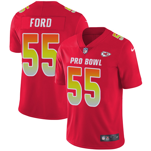 Nike Chiefs #55 Dee Ford Red Youth Stitched NFL Limited AFC 2019 Pro Bowl Jersey Nike Chiefs #55 Dee Ford Red Youth Stitched NFL Limited AFC 2019 Pro Bowl Jersey