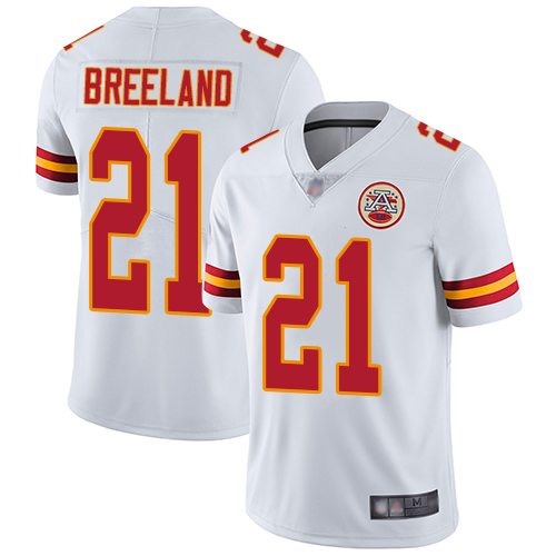 Nike Chiefs #21 Bashaud Breeland White Youth Stitched NFL Vapor Untouchable Limited Jersey Nike Chiefs #21 Bashaud Breeland White Youth Stitched NFL Vapor Untouchable Limited Jersey