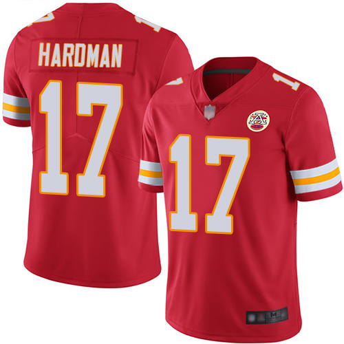 Nike Chiefs #17 Mecole Hardman Red Team Color Youth Stitched NFL Vapor Untouchable Limited Jersey Nike Chiefs #17 Mecole Hardman Red Team Color Youth Stitched NFL Vapor Untouchable Limited Jersey