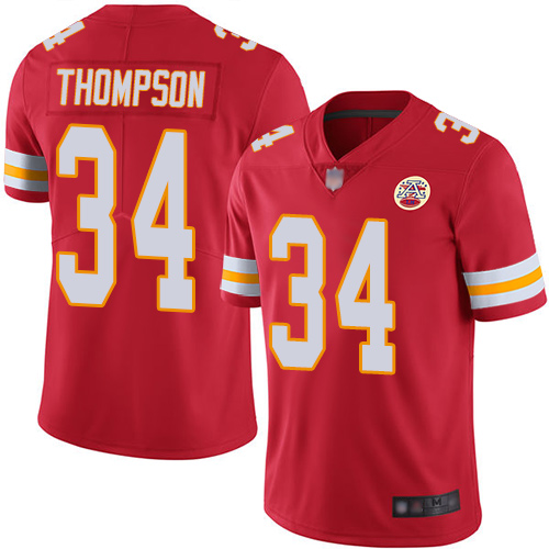 Nike Chiefs #34 Darwin Thompson Red Team Color Youth Stitched NFL Vapor Untouchable Limited Jersey Nike Chiefs #34 Darwin Thompson Red Team Color Youth Stitched NFL Vapor Untouchable Limited Jersey