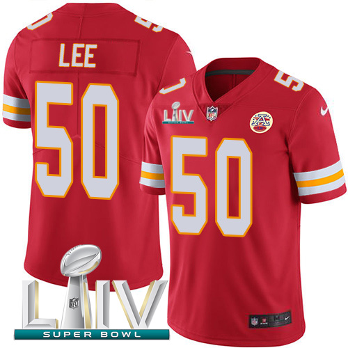 Nike Chiefs #50 Darron Lee Red Super Bowl LIV 2020 Team Color Youth Stitched NFL Vapor Untouchable Limited Jersey Nike Chiefs #50 Darron Lee Red Super Bowl LIV 2020 Team Color Youth Stitched NFL Vapor Untouchable Limited Jersey