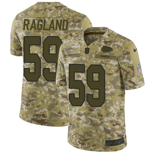 Nike Chiefs #59 Reggie Ragland Camo Youth Stitched NFL Limited 2018 Salute to Service Jersey Nike Chiefs #59 Reggie Ragland Camo Youth Stitched NFL Limited 2018 Salute to Service Jersey