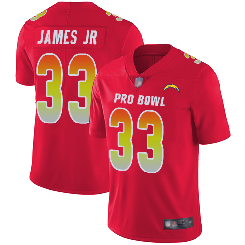Nike Chargers #33 Derwin James Jr Red Youth Stitched NFL Limited AFC 2019 Pro Bowl Jersey