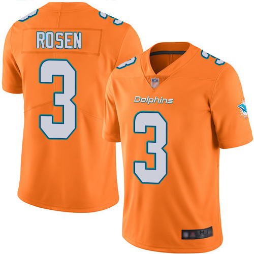 Nike Dolphins #3 Josh Rosen Orange Youth Stitched NFL Limited Rush Jersey Nike Dolphins #3 Josh Rosen Orange Youth Stitched NFL Limited Rush Jersey
