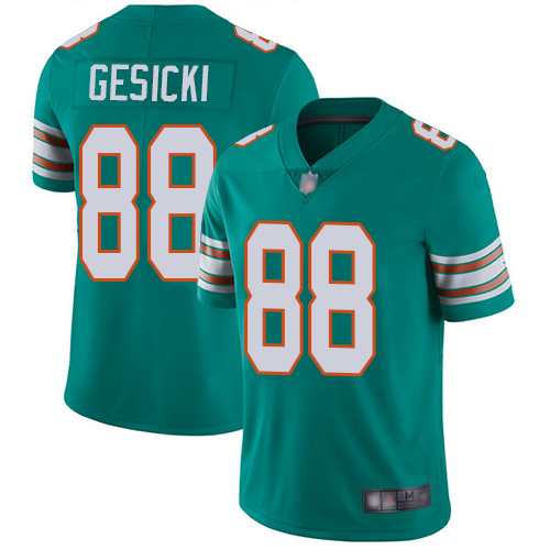 Nike Dolphins #88 Mike Gesicki Aqua Green Alternate Youth Stitched NFL Vapor Untouchable Limited Jersey Nike Dolphins #88 Mike Gesicki Aqua Green Alternate Youth Stitched NFL Vapor Untouchable Limited Jersey