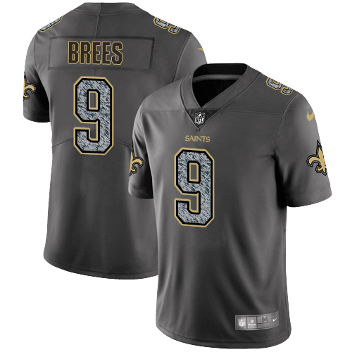 Nike Saints #9 Drew Brees Gray Static Youth Stitched NFL Vapor Untouchable Limited Jersey Nike Saints #9 Drew Brees Gray Static Youth Stitched NFL Vapor Untouchable Limited Jersey