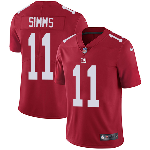 Nike Giants #11 Phil Simms Red Alternate Youth Stitched NFL Vapor Untouchable Limited Jersey Nike Giants #11 Phil Simms Red Alternate Youth Stitched NFL Vapor Untouchable Limited Jersey