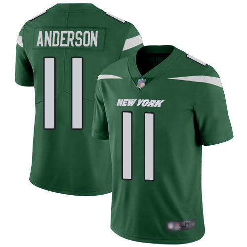 Nike Jets #11 Robby Anderson Green Team Color Youth Stitched NFL Vapor Untouchable Limited Jersey Nike Jets #11 Robby Anderson Green Team Color Youth Stitched NFL Vapor Untouchable Limited Jersey
