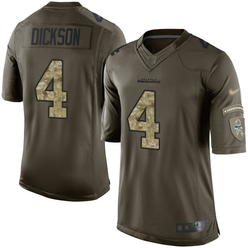 Nike Seahawks #4 Michael Dickson Green Youth Stitched NFL Limited 2015 Salute to Service Jersey Nike Seahawks #4 Michael Dickson Green Youth Stitched NFL Limited 2015 Salute to Service Jersey