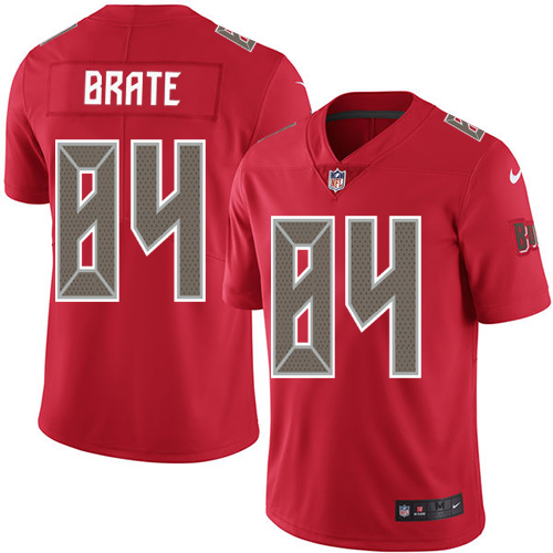 Nike Buccaneers #84 Cameron Brate Red Youth Stitched NFL Limited Rush Jersey Nike Buccaneers #84 Cameron Brate Red Youth Stitched NFL Limited Rush Jersey