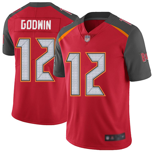 Nike Buccaneers #12 Chris Godwin Red Team Color Youth Stitched NFL Vapor Untouchable Limited Jersey Nike Buccaneers #12 Chris Godwin Red Team Color Youth Stitched NFL Vapor Untouchable Limited Jersey