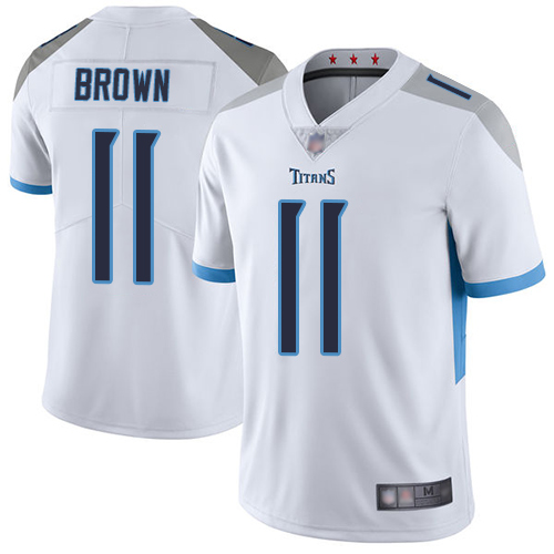 Nike Titans #11 A.J. Brown White Youth Stitched NFL Vapor Untouchable Limited Jersey Nike Titans #11 A.J. Brown White Youth Stitched NFL Vapor Untouchable Limited Jersey