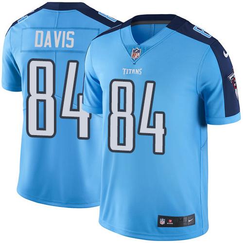 Nike Titans #84 Corey Davis Light Blue Youth Stitched NFL Limited Rush Jersey Nike Titans #84 Corey Davis Light Blue Youth Stitched NFL Limited Rush Jersey