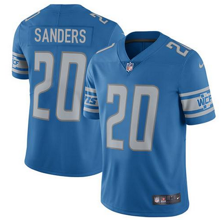 Toddler Detroit Lions #20  Barry Sanders  Light Blue Team Color NFL Vapor Untouchable Limited Stitched Jersey