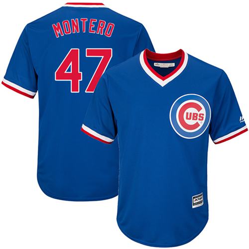 Cubs #47 Miguel Montero Blue Cooperstown Stitched Youth MLB Jersey Cubs #47 Miguel Montero Blue Cooperstown Stitched Youth MLB Jersey