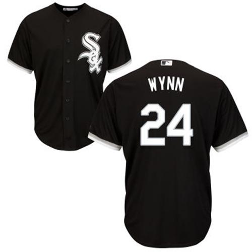 White Sox #24 Early Wynn Black Alternate Cool Base Stitched Youth MLB Jersey White Sox #24 Early Wynn Black Alternate Cool Base Stitched Youth MLB Jersey
