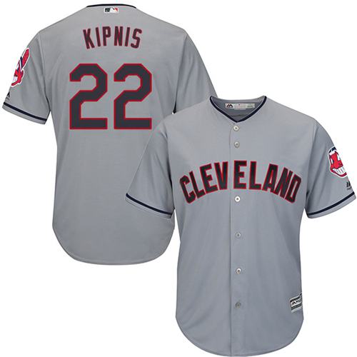 Indians #22 Jason Kipnis Grey Road Stitched Youth MLB Jersey Indians #22 Jason Kipnis Grey Road Stitched Youth MLB Jersey