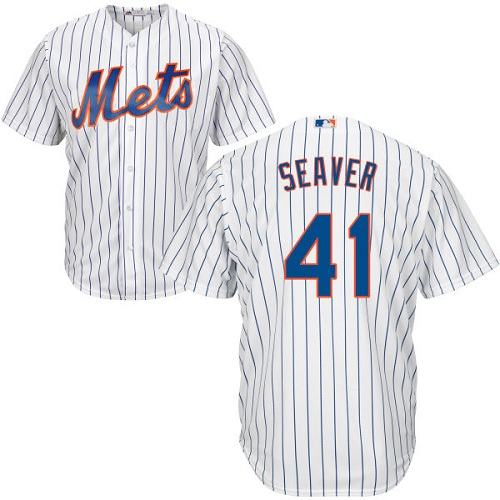 Mets #41 Tom Seaver White(Blue Strip) Cool Base Stitched Youth MLB Jersey Mets #41 Tom Seaver White(Blue Strip) Cool Base Stitched Youth MLB Jersey