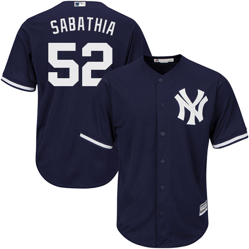 Yankees #52 C.C. Sabathia Navy blue Cool Base Stitched Youth MLB Jersey Yankees #52 C.C. Sabathia Navy blue Cool Base Stitched Youth MLB Jersey