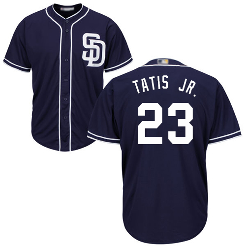 Padres #23 Fernando Tatis Jr. Navy blue Cool Base Stitched Youth MLB Jersey Padres #23 Fernando Tatis Jr. Navy blue Cool Base Stitched Youth MLB Jersey