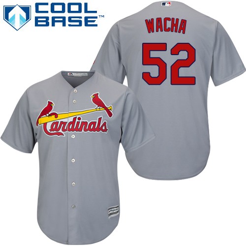 Cardinals #52 Michael Wacha Grey Cool Base Stitched Youth MLB Jersey Cardinals #52 Michael Wacha Grey Cool Base Stitched Youth MLB Jersey