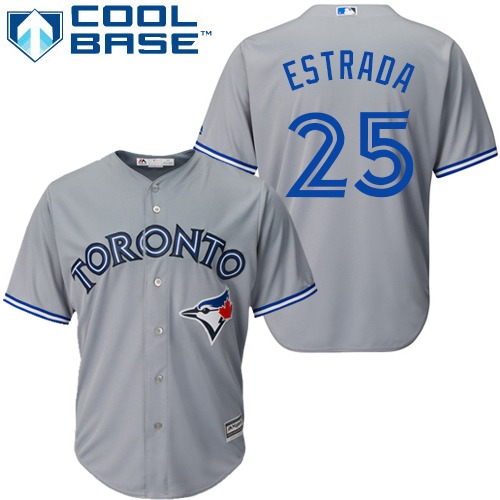 Blue Jays #25 Marco Estrada Grey Cool Base Stitched Youth MLB Jersey Blue Jays #25 Marco Estrada Grey Cool Base Stitched Youth MLB Jersey