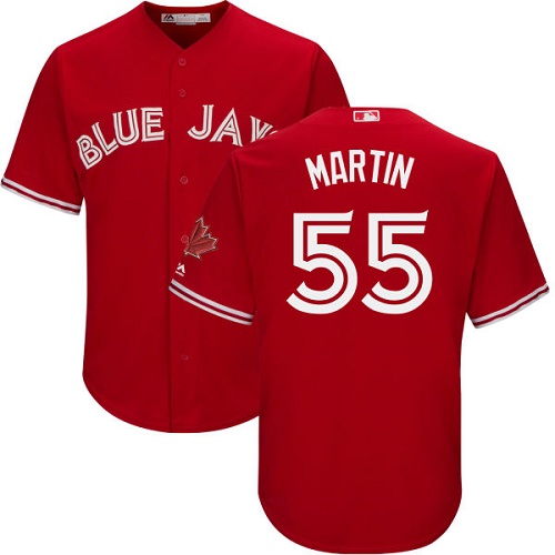 Blue Jays #55 Russell Martin Red Cool Base Canada Day Stitched Youth MLB Jersey Blue Jays #55 Russell Martin Red Cool Base Canada Day Stitched Youth MLB Jersey