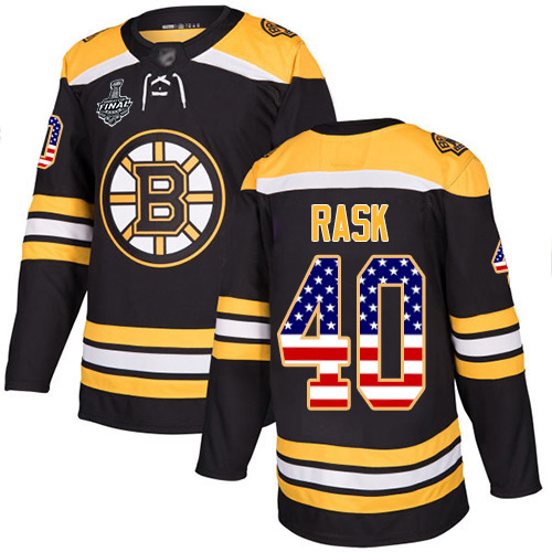 Adidas Bruins #40 Tuukka Rask Black Home Authentic USA Flag Stanley Cup Final Bound Youth Stitched NHL Jersey Adidas Bruins #40 Tuukka Rask Black Home Authentic USA Flag Stanley Cup Final Bound Youth Stitched NHL Jersey