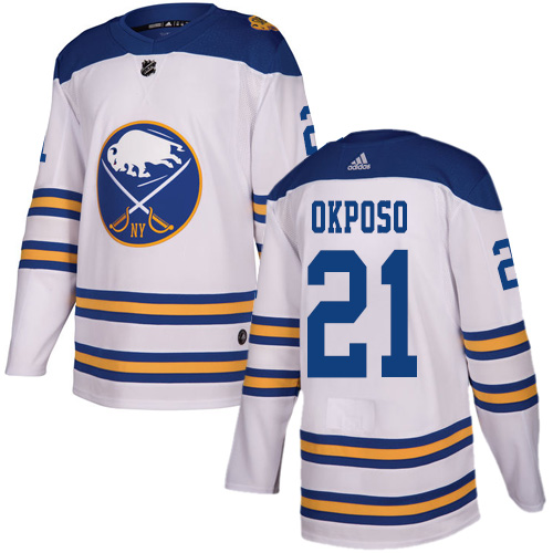 Adidas Sabres #21 Kyle Okposo White Authentic 2018 Winter Classic Youth Stitched NHL Jersey Adidas Sabres #21 Kyle Okposo White Authentic 2018 Winter Classic Youth Stitched NHL Jersey