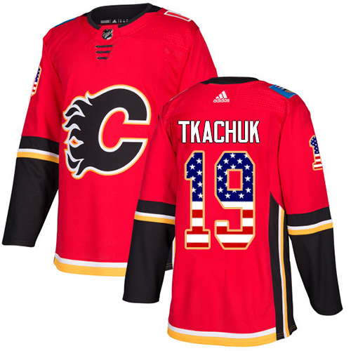 Adidas Flames #19 Matthew Tkachuk Red Home Authentic USA Flag Stitched Youth NHL Jersey Adidas Flames #19 Matthew Tkachuk Red Home Authentic USA Flag Stitched Youth NHL Jersey