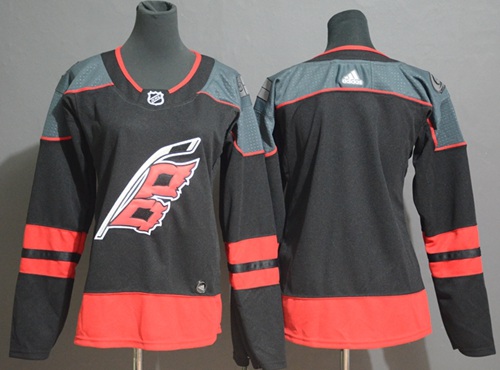 Adidas Hurricanes Blank Black Alternate Authentic Stitched Youth NHL Jersey