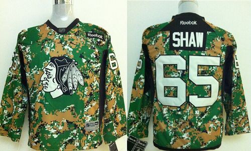 Blackhawks #65 Andrew Shaw Camo Veterans Day Practice Stitched Youth NHL Jersey Blackhawks #65 Andrew Shaw Camo Veterans Day Practice Stitched Youth NHL Jersey