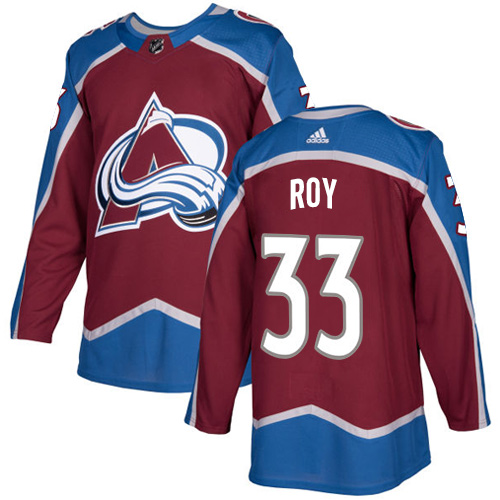 Adidas Avalanche #33 Patrick Roy Burgundy Home Authentic Stitched Youth NHL Jersey Adidas Avalanche #33 Patrick Roy Burgundy Home Authentic Stitched Youth NHL Jersey