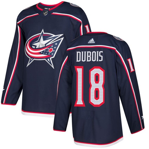 Adidas Blue Jackets #18 Pierre-Luc Dubois Navy Blue Home Authentic Stitched Youth NHL Jersey Adidas Blue Jackets #18 Pierre-Luc Dubois Navy Blue Home Authentic Stitched Youth NHL Jersey