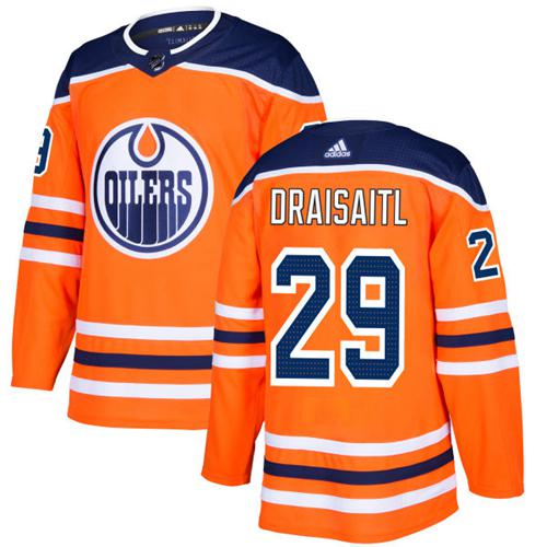 Adidas Oilers #29 Leon Draisaitl Orange Home Authentic Stitched Youth NHL Jersey Adidas Oilers #29 Leon Draisaitl Orange Home Authentic Stitched Youth NHL Jersey