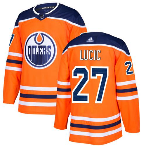 Adidas Oilers #27 Milan Lucic Orange Home Authentic Stitched Youth NHL Jersey Adidas Oilers #27 Milan Lucic Orange Home Authentic Stitched Youth NHL Jersey