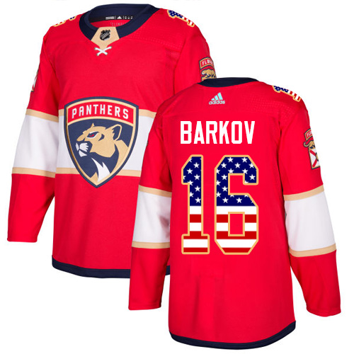 Adidas Panthers #16 Aleksander Barkov Red Home Authentic USA Flag Stitched Youth NHL Jersey Adidas Panthers #16 Aleksander Barkov Red Home Authentic USA Flag Stitched Youth NHL Jersey