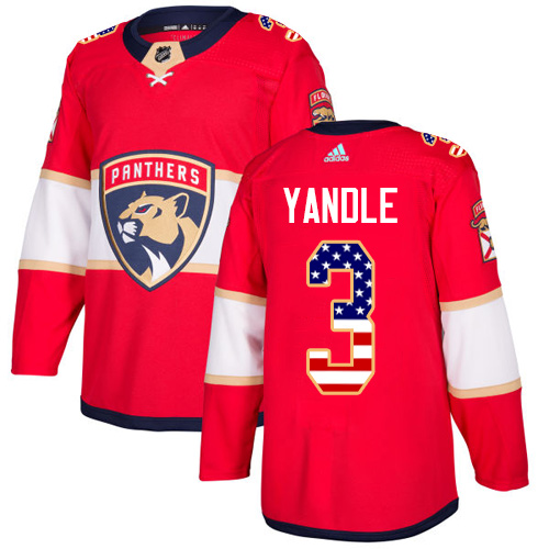 Adidas Panthers #3 Keith Yandle Red Home Authentic USA Flag Stitched Youth NHL Jersey Adidas Panthers #3 Keith Yandle Red Home Authentic USA Flag Stitched Youth NHL Jersey