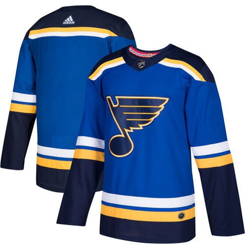 Adidas Blues Blank Blue Home Authentic Stitched Youth NHL Jersey Adidas Blues Blank Blue Home Authentic Stitched Youth NHL Jersey