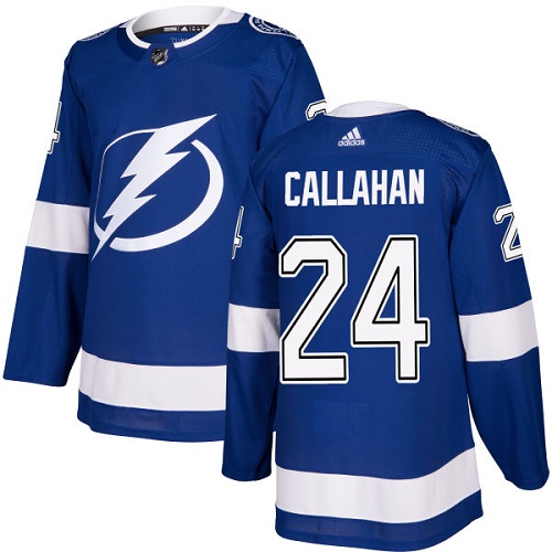 Adidas Lightning #24 Ryan Callahan Blue Home Authentic Stitched Youth NHL Jersey Adidas Lightning #24 Ryan Callahan Blue Home Authentic Stitched Youth NHL Jersey